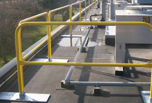 hand rails and roof edge protection